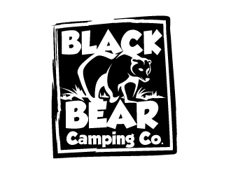 Black Bear Camping Co. logo design by aRBy