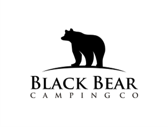 Black Bear Camping Co. logo design by sheilavalencia