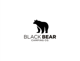 Black Bear Camping Co. logo design by sheilavalencia