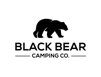 Black Bear Camping Co. logo design by keylogo