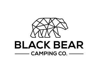 Black Bear Camping Co. logo design by keylogo