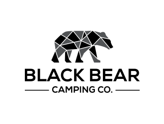 Black Bear Camping Co. logo design by keylogo
