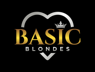 Basic Blondes  logo design by done