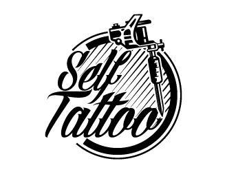 Self Tattoo logo design by Erasedink