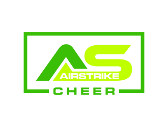 Airstrike Cheer logo design by p0peye