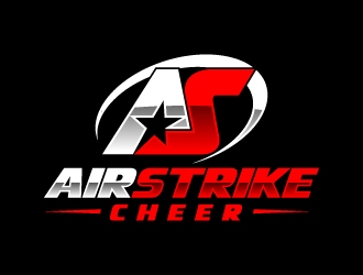 Airstrike Cheer logo design by jaize