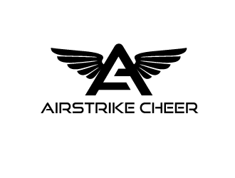 Airstrike Cheer logo design by justin_ezra
