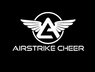 Airstrike Cheer logo design by justin_ezra