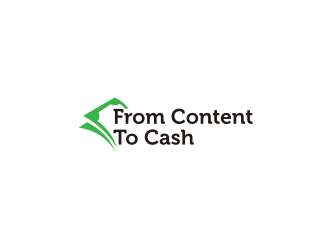 From Content To Cash logo design by Barkah