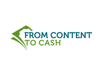 From Content To Cash logo design by Barkah