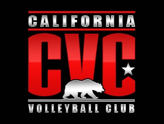 California Volleyball Club logo design by Benok