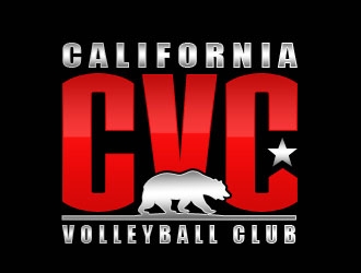 California Volleyball Club logo design by Benok