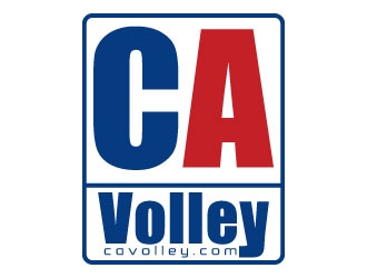 California Volleyball Club logo design by SDLOGO