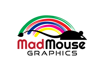 Mad Mouse Graphics logo design by justin_ezra