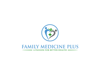 family medicine plus logo design by oke2angconcept