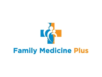 family medicine plus logo design by Hansiiip