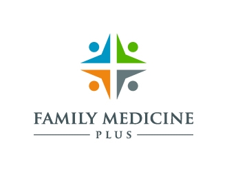 family medicine plus logo design by Janee