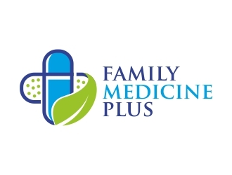family medicine plus logo design by ruki