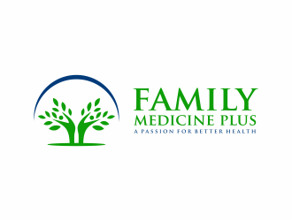 family medicine plus logo design by santrie