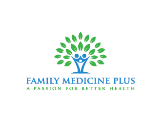 family medicine plus logo design by mhala