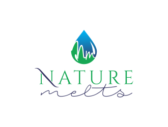 Nature Melts logo design by oke2angconcept