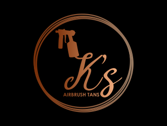 Ks Airbrush Tans logo design by Greenlight