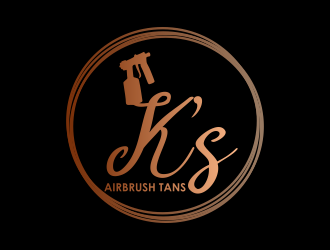 Ks Airbrush Tans logo design by Greenlight