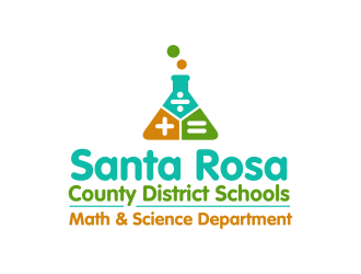 Santa Rosa County District Schools - Math & Science Department logo design by ingepro
