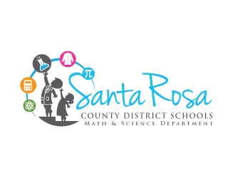Santa Rosa County District Schools - Math & Science Department logo design by invento
