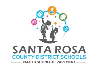 Santa Rosa County District Schools - Math & Science Department logo design by invento