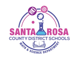 Santa Rosa County District Schools - Math & Science Department logo design by invento