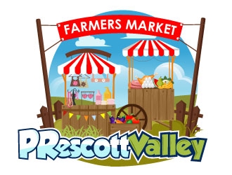 Prescott Valley Farmers Market LLC logo design by Suvendu