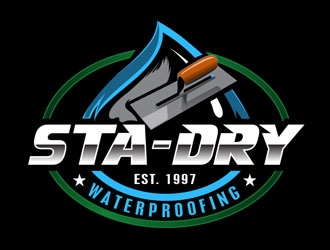 Sta-Dry Waterproofing logo design by DreamLogoDesign