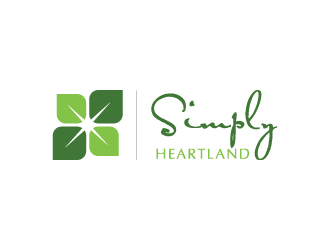 Simply Heartland logo design by pencilhand