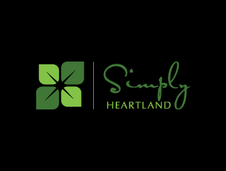 Simply Heartland logo design by pencilhand