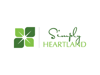 Simply Heartland logo design by pencilhand