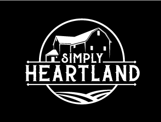 Simply Heartland logo design by dasigns