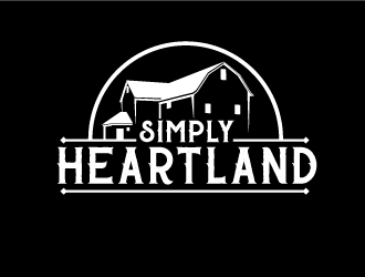 Simply Heartland logo design by dasigns