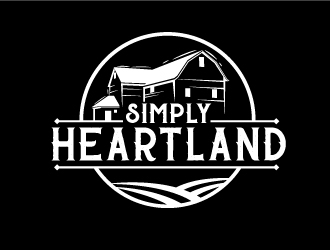 Simply Heartland logo design by dasigns