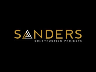 Sanders Construction Projects logo design by sanworks