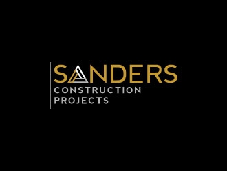 Sanders Construction Projects logo design by sanworks