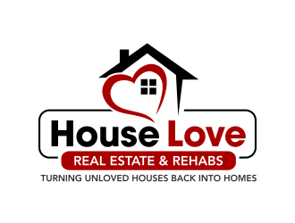 House Love Real Estate & Rehabs logo design by ingepro