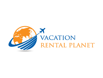 Vacation Rental Planet logo design by pencilhand