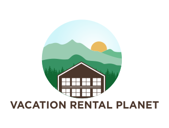 Vacation Rental Planet logo design by Greenlight