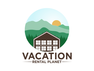 Vacation Rental Planet logo design by Greenlight