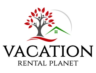 Vacation Rental Planet logo design by jetzu