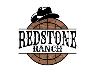Redstone Ranch logo design by Kruger