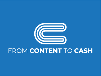 From Content To Cash logo design by SHAHIR LAHOO