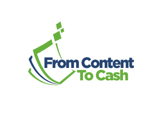 From Content To Cash logo design by YONK