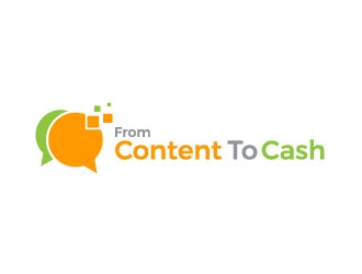 From Content To Cash logo design by J0s3Ph